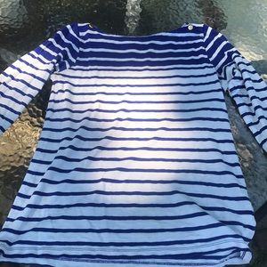 great condition j.crew long sleeve striped shirt